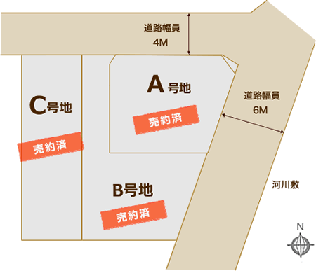 エスタカーサ上野東 区画図